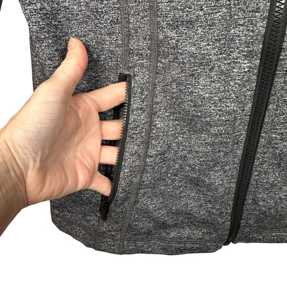 Lululemon Define Jacket Heathered Grey Zip Front Size 14 Athleisurecore - Picture 7 of 15